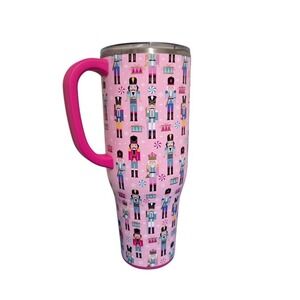 Swig Pink Nutcracker Christmas Stainless Steel Travel Tumbler Viral‎ Tik Tok